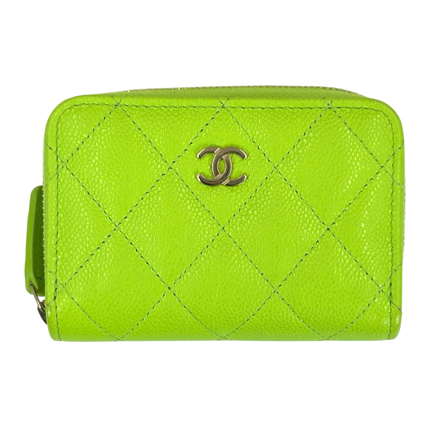 CHANEL キャビアスキン コイン カードケース_38815