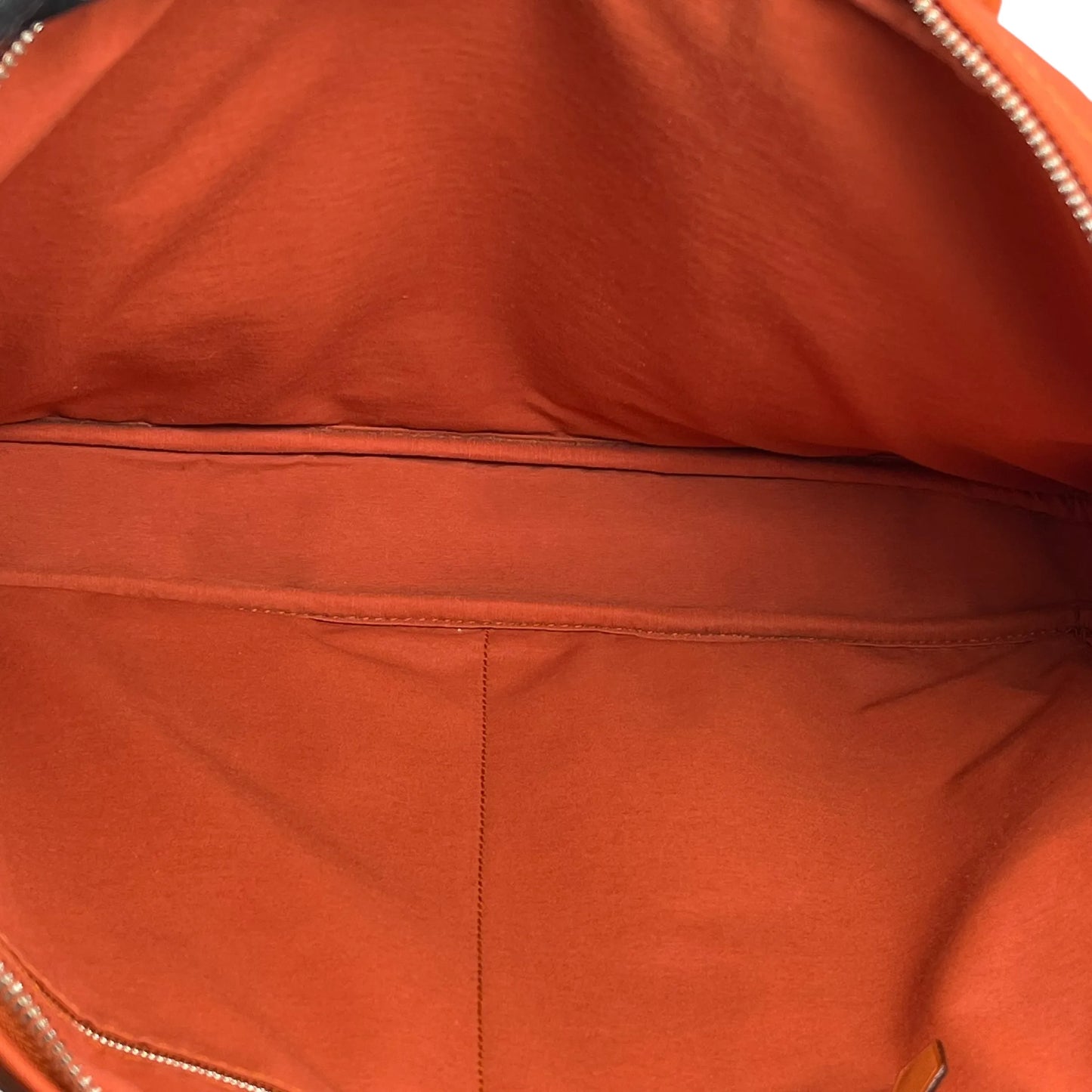 Hermès Acapulco Odinatur Toile Chevron Handbag - Orange