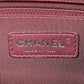 CHANEL French Riviera Caviar Leather Chain Shoulder Bag - Red 
