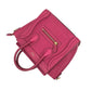 CELINE Luggage Nano Shopper Calfskin Handbag/Shoulder Bag - Purple 