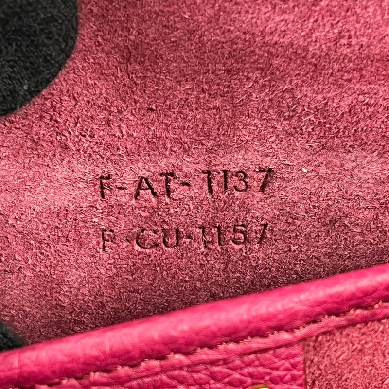 CELINE Luggage Nano Shopper Calfskin Handbag/Shoulder Bag - Purple 