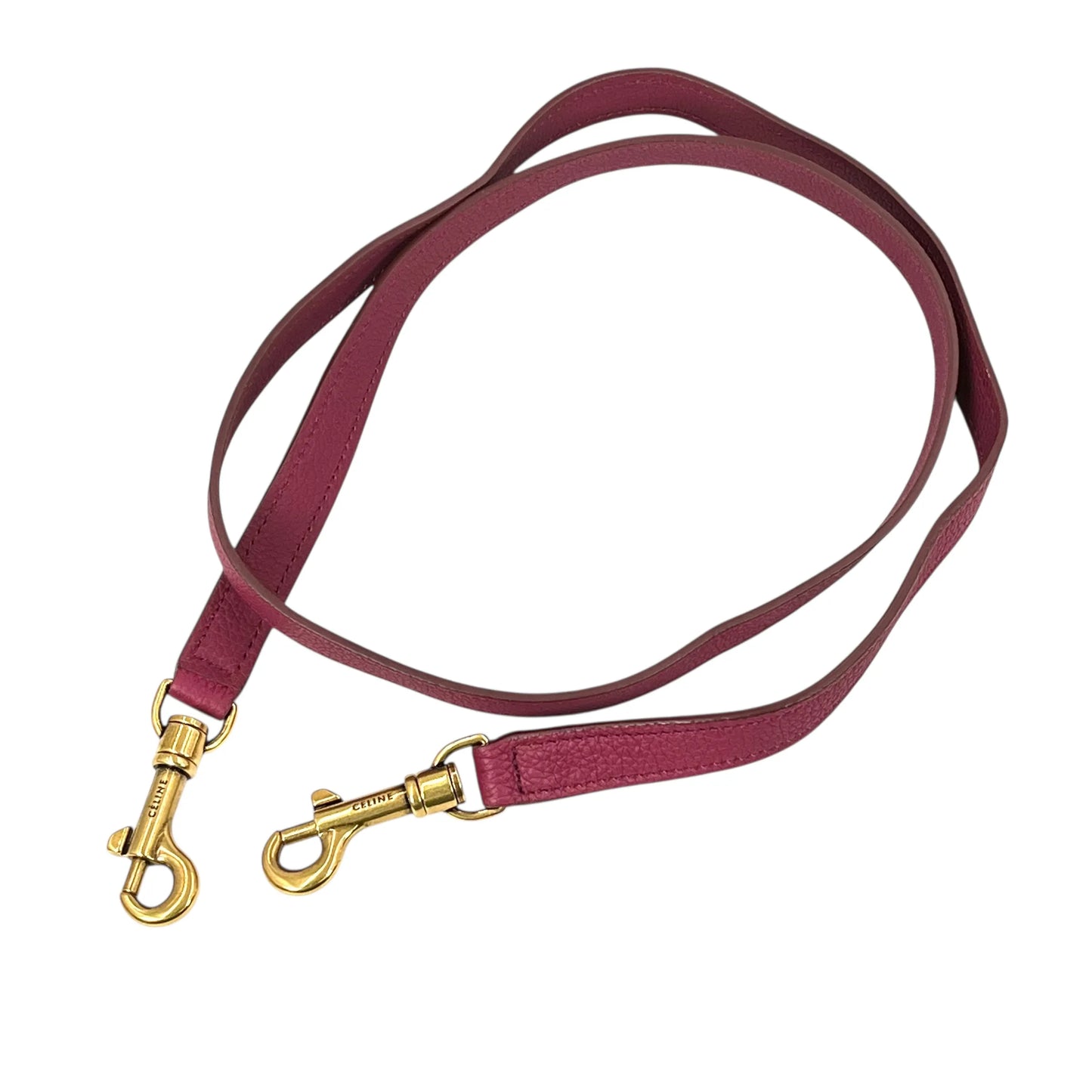 CELINE Luggage Nano Shopper Calfskin Handbag/Shoulder Bag - Purple 