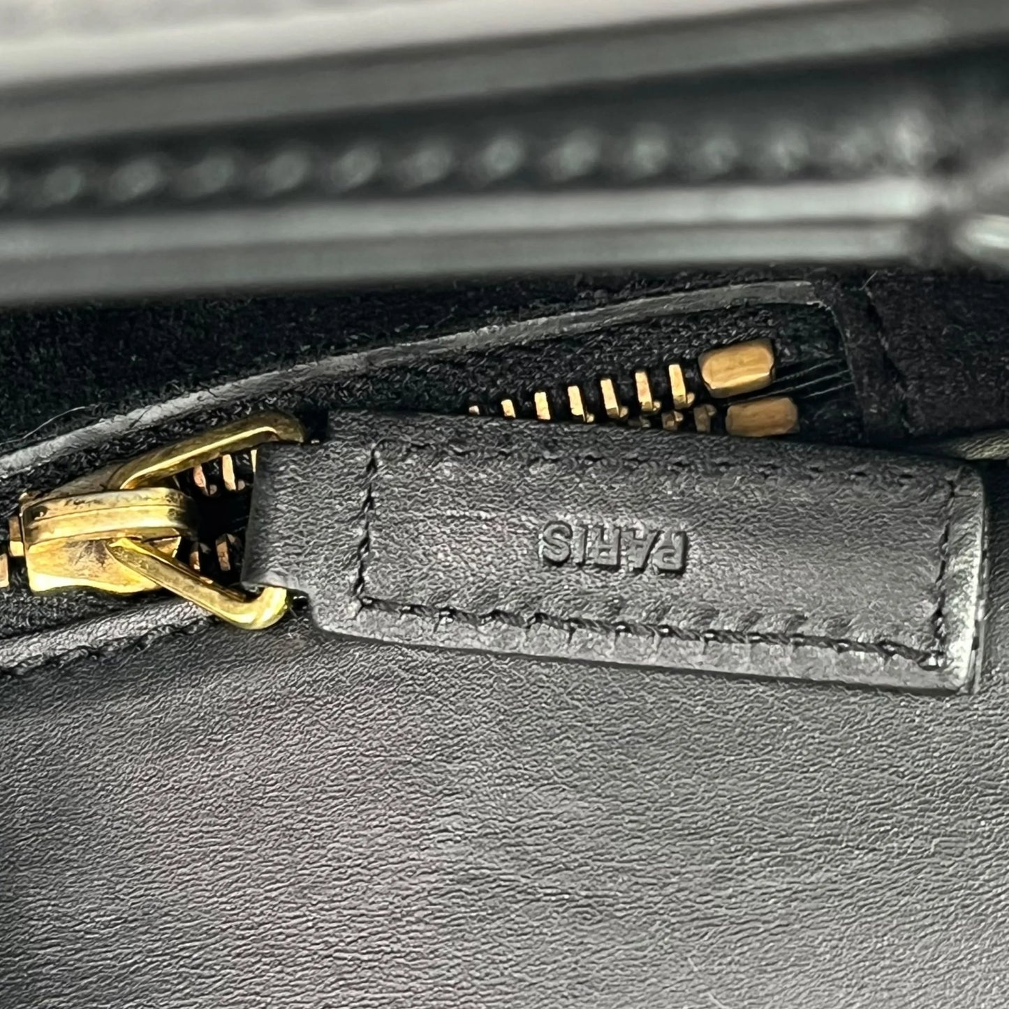 Saint Laurent University Calfskin Shoulder Bag - Black 