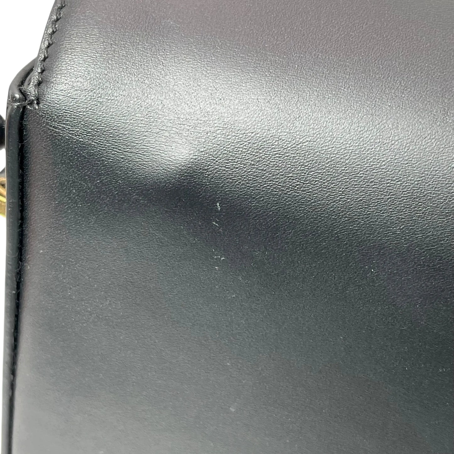 Saint Laurent University Calfskin Shoulder Bag - Black 