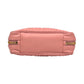 MiuMiu Embossed Logo Nappa Leather Chain Shoulder Bag - Pink 