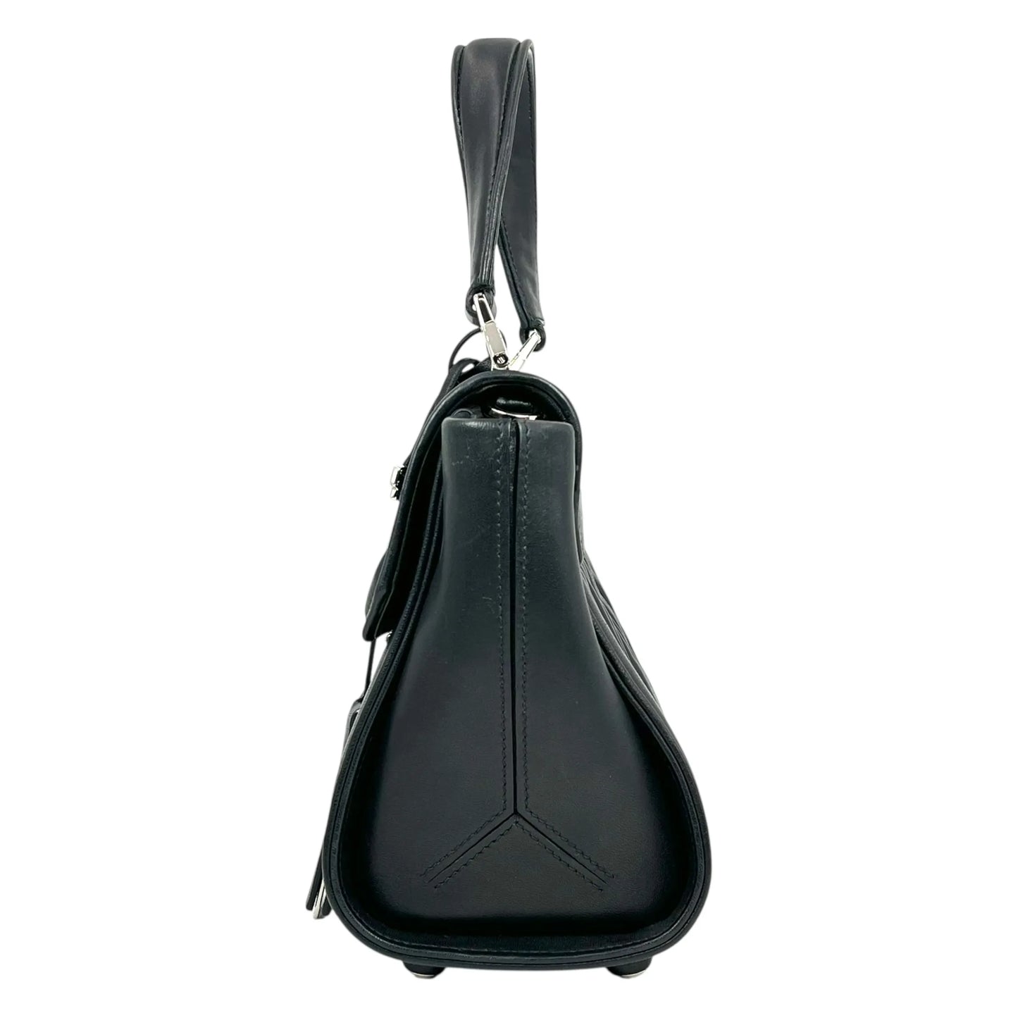 MiuMiu Matelassé Lambskin Handbag/Shoulder Bag - Black 