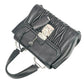 MiuMiu Matelassé Lambskin Handbag/Shoulder Bag - Black 