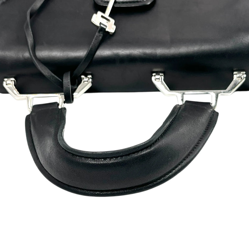 MiuMiu Matelassé Lambskin Handbag/Shoulder Bag - Black 