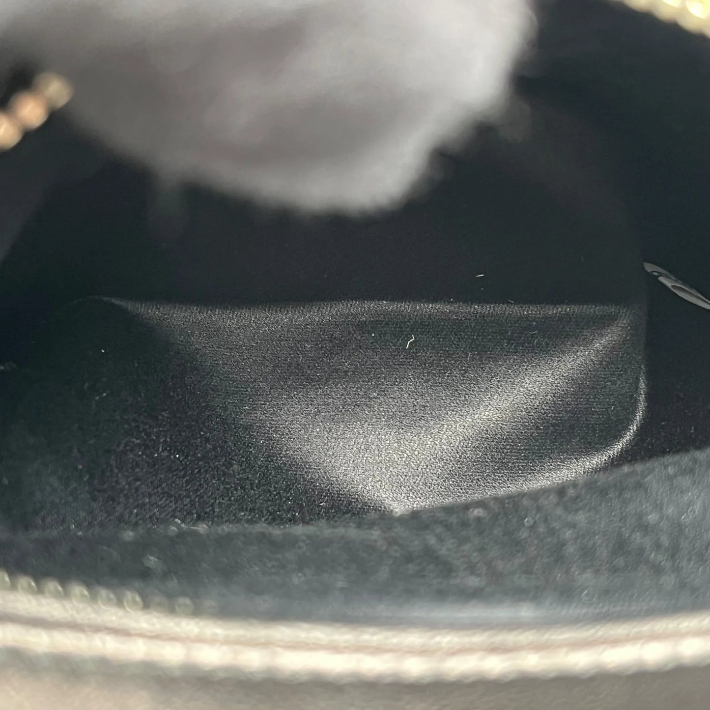 MiuMiu Matelassé Lambskin Handbag/Shoulder Bag - Black 