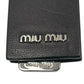 MiuMiu Matelassé Lambskin Handbag/Shoulder Bag - Black 