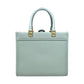 FENDI Sunshine Shopper Small Calfskin Leather Handbag/Shoulder Bag - Blue 