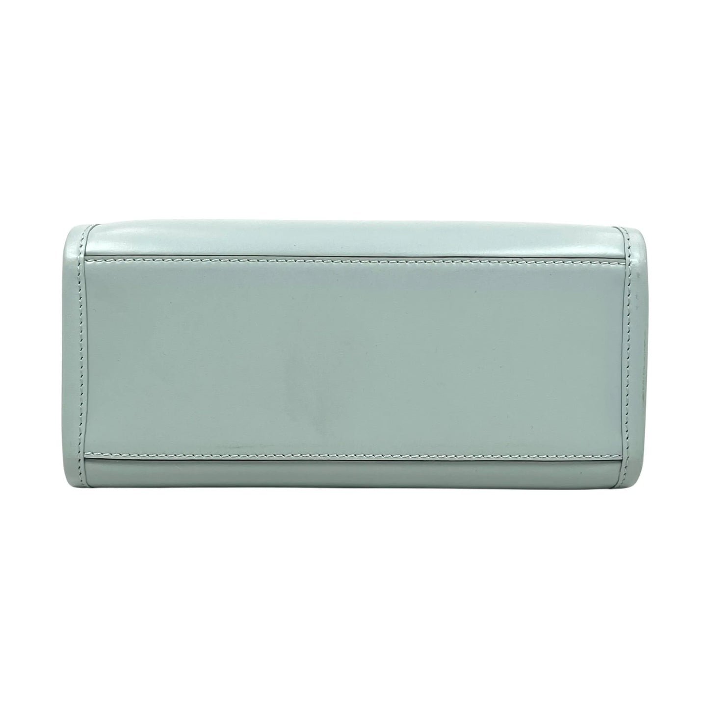 FENDI Sunshine Shopper Small Calfskin Leather Handbag/Shoulder Bag - Blue 