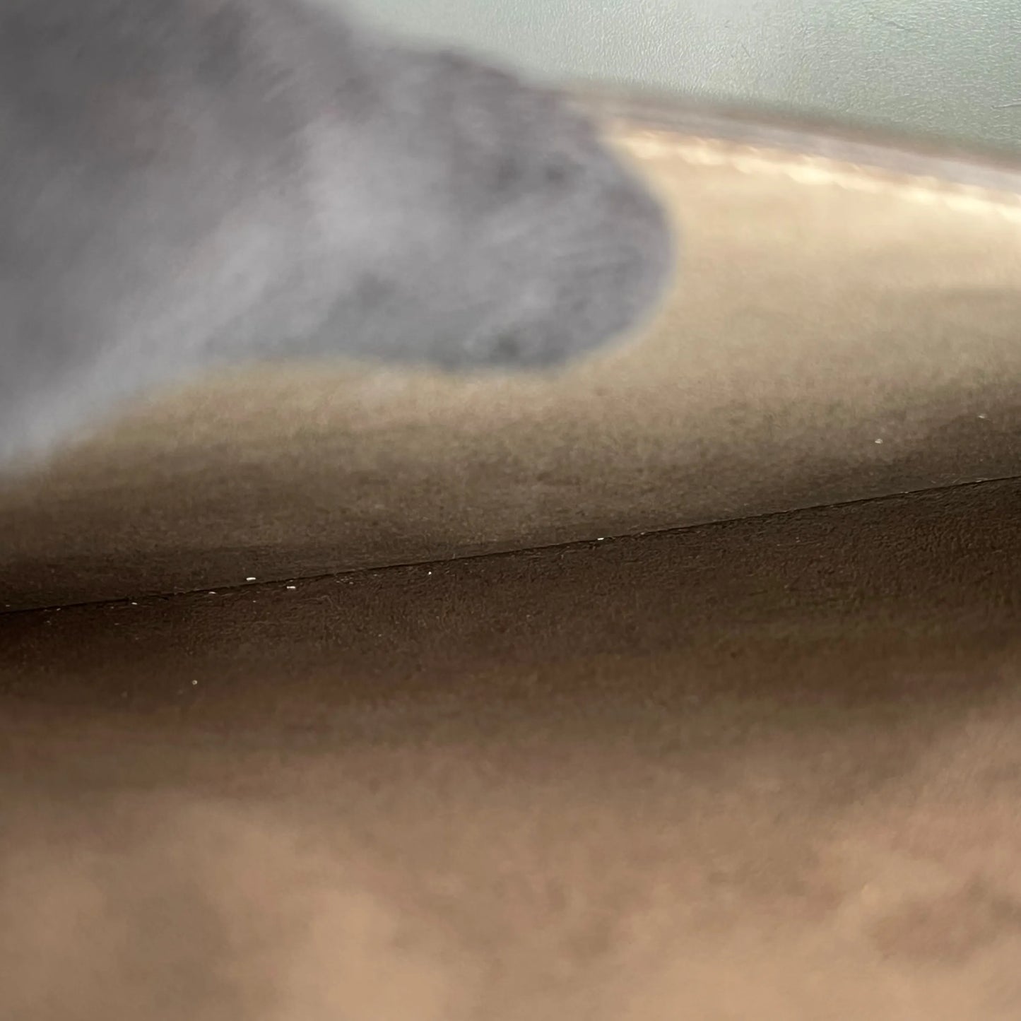 FENDI Sunshine Shopper Small Calfskin Leather Handbag/Shoulder Bag - Blue 