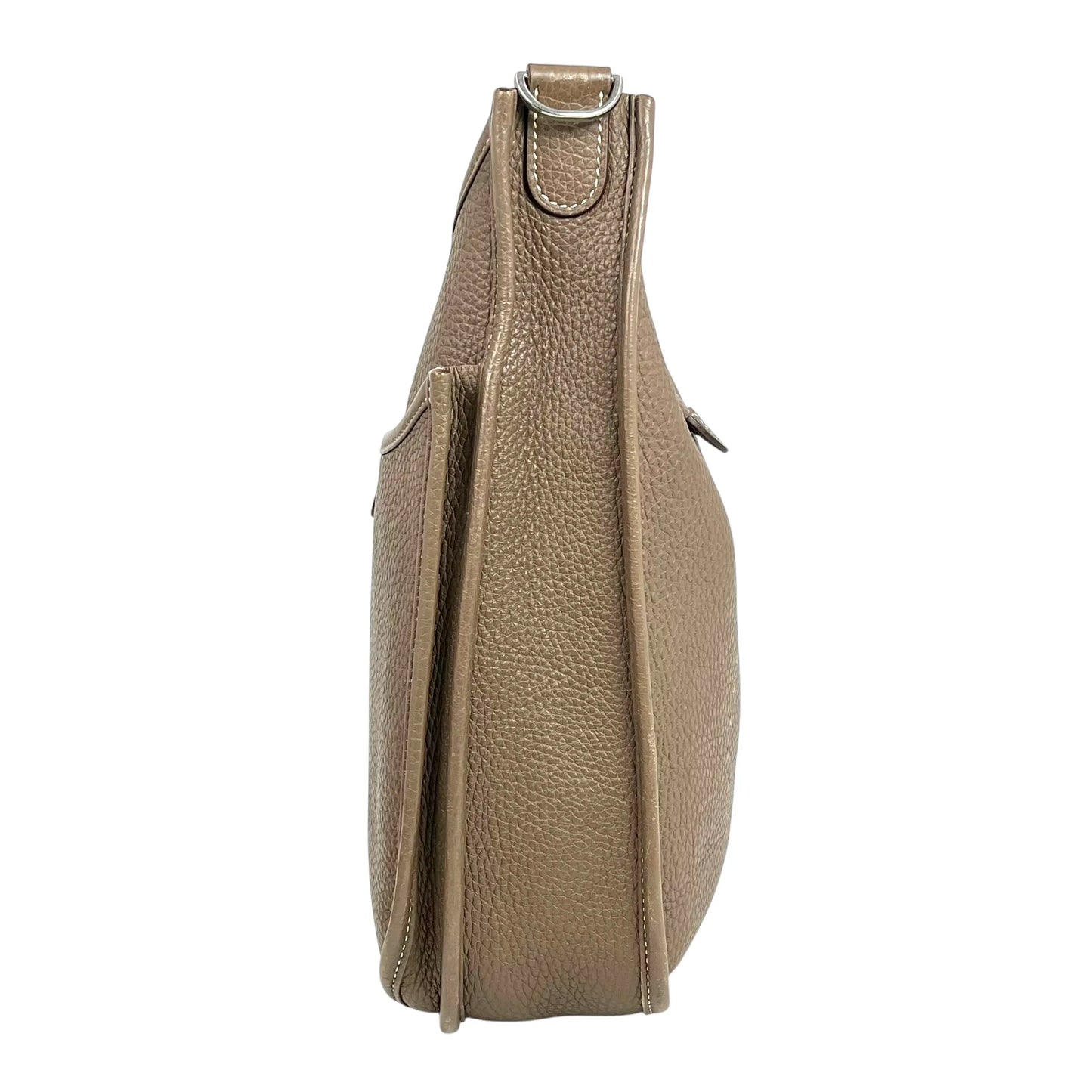 Hermès Evelyn III PM Taurillon Clemence Leather Shoulder Bag with A Stamp (2017) - Beige 