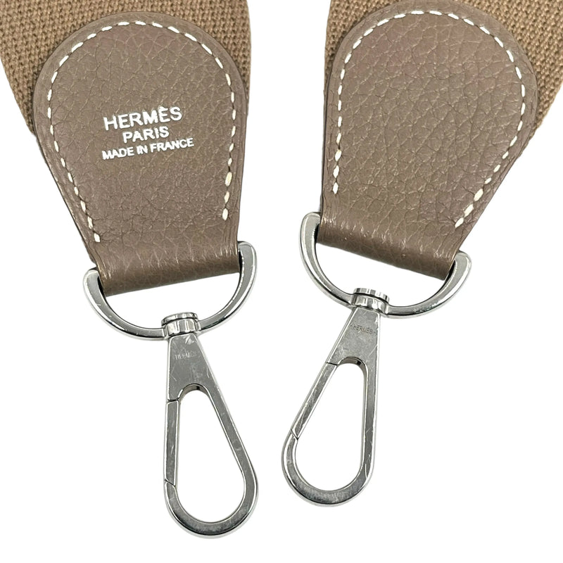 Hermès Evelyn III PM Taurillon Clemence Leather Shoulder Bag with A Stamp (2017) - Beige 