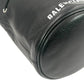 BALENCIAGA エブリデイ ドローストリング バケットバック XS カーフスキン ハンドバッグ ショルダーバッグ - ブラック