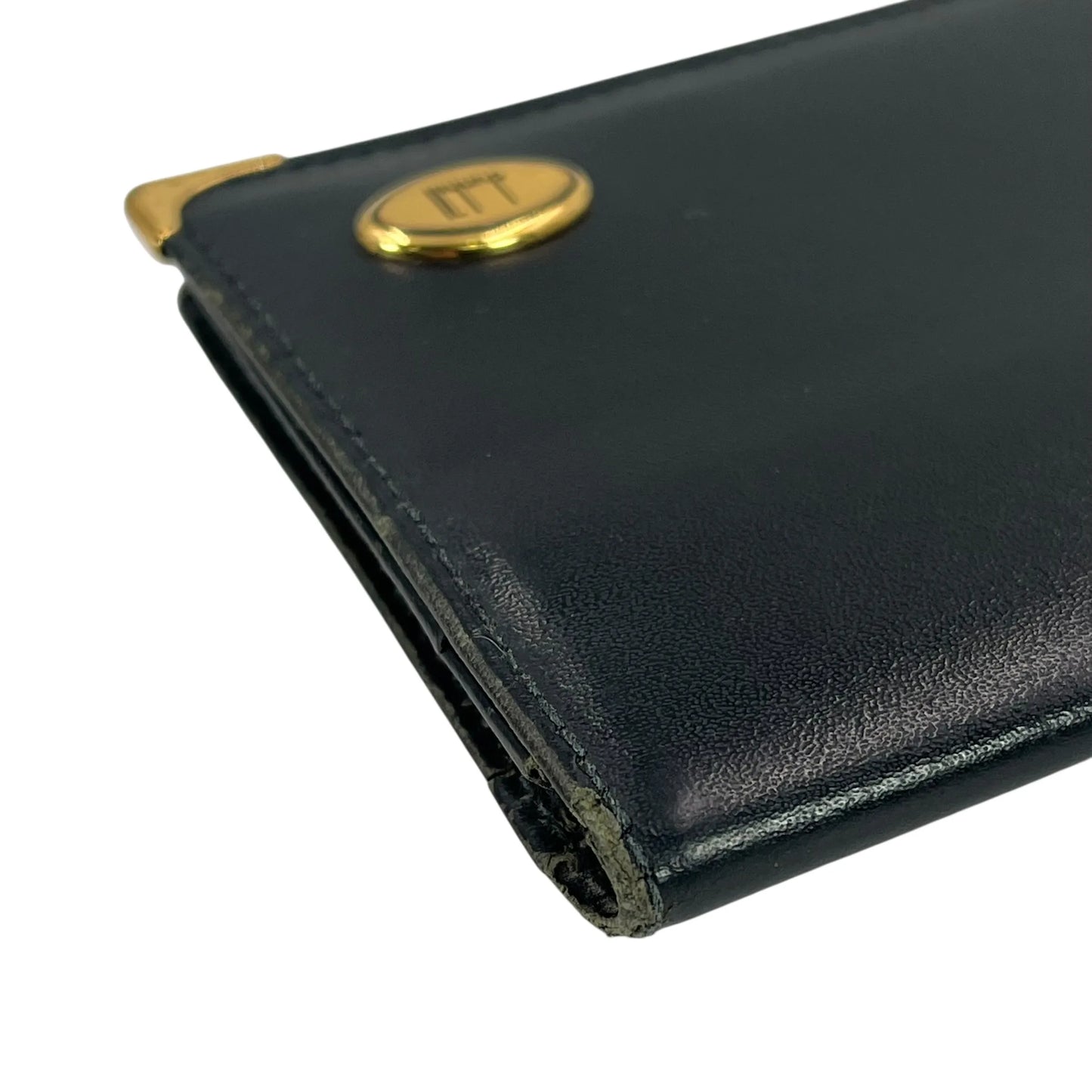 Dunhill オックスフォード カーフスキン カードケース - ブラック