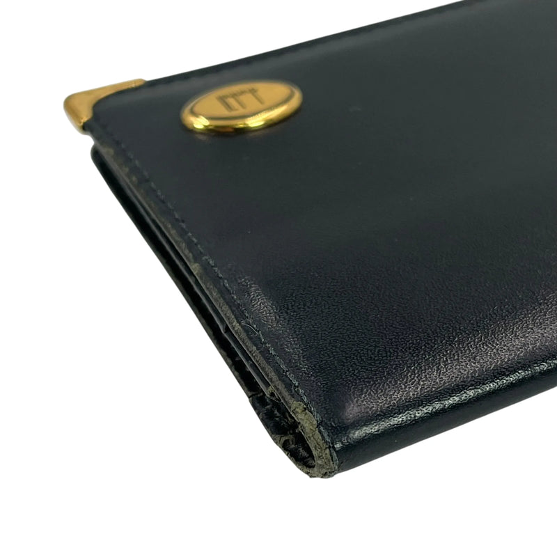 Dunhill オックスフォード カーフスキン カードケース - ブラック