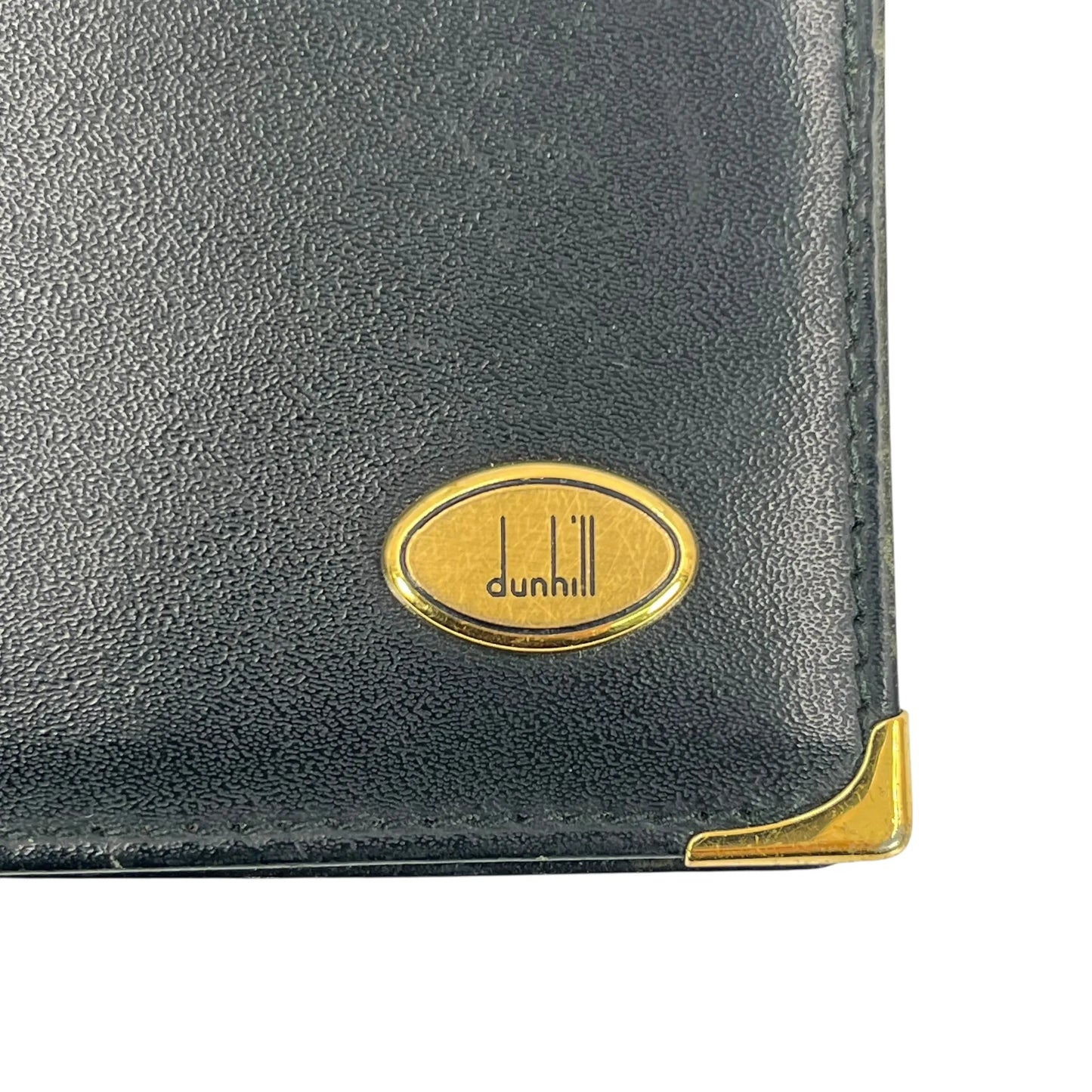 Dunhill オックスフォード カーフスキン カードケース - ブラック