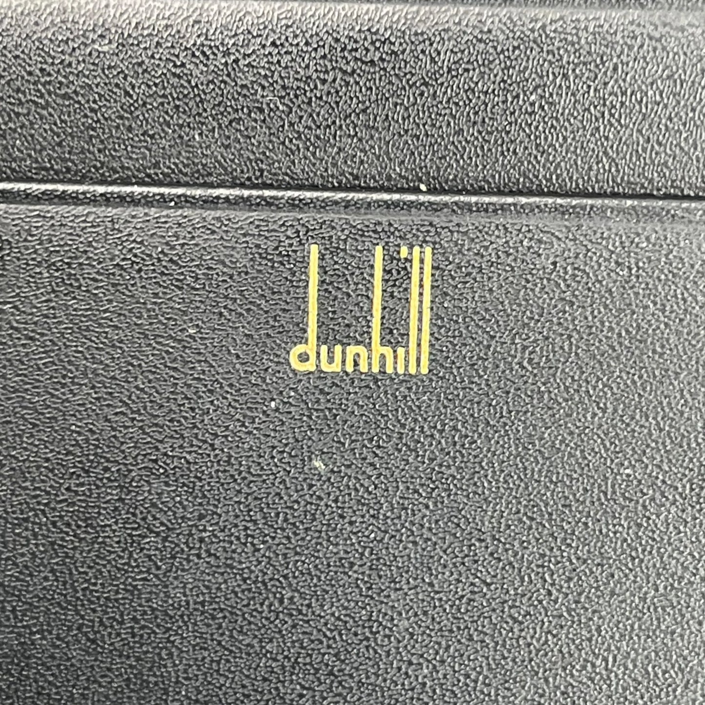 Dunhill オックスフォード カーフスキン カードケース - ブラック
