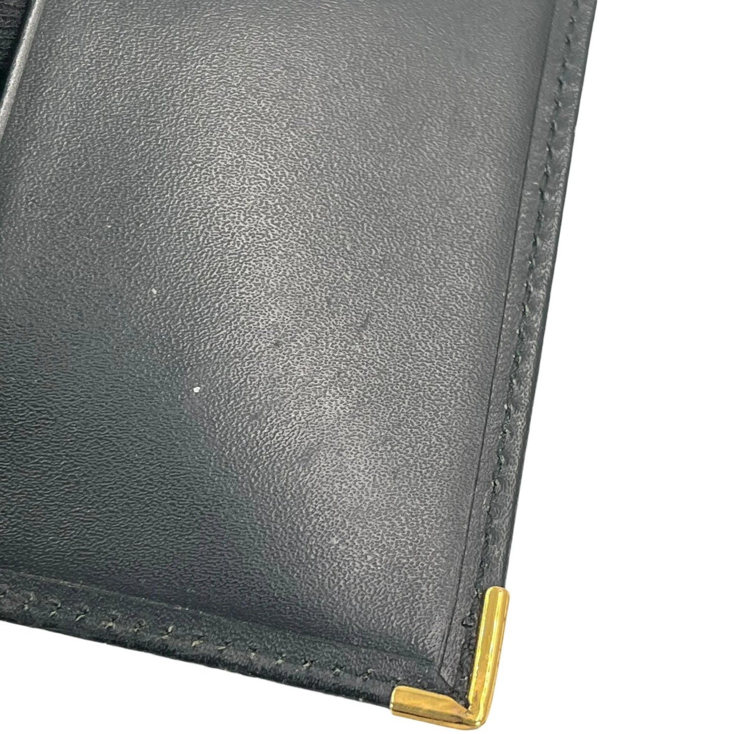 Dunhill オックスフォード カーフスキン カードケース - ブラック