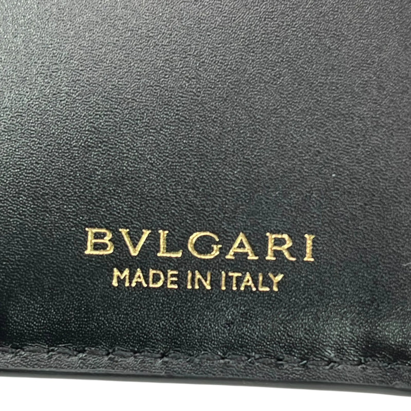 BVLGARI セルペンティ フォーエバー カーフレザー 三つ折り財布 コンパクトウォレット - ピンク