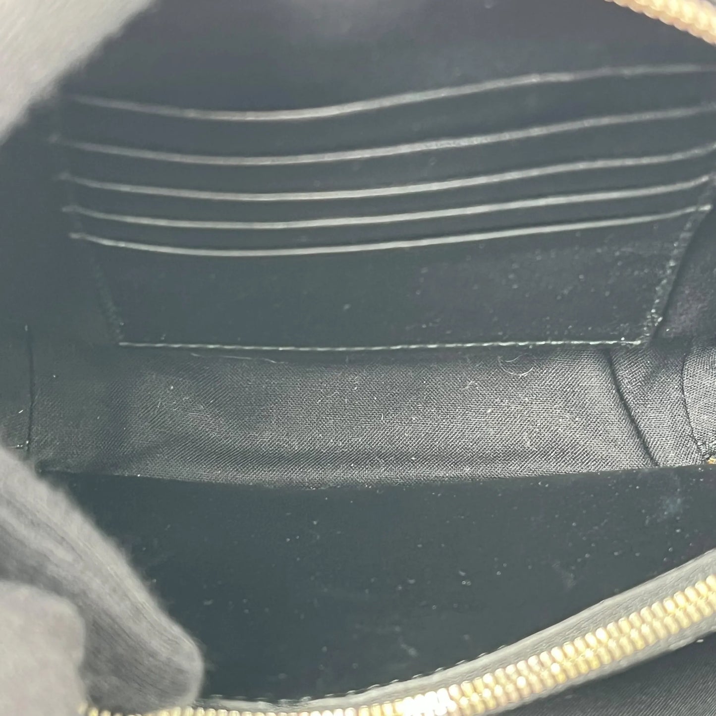 BALENCIAGA BBレポーター XS カーフスキン チェーンショルダーバッグ - ブラック