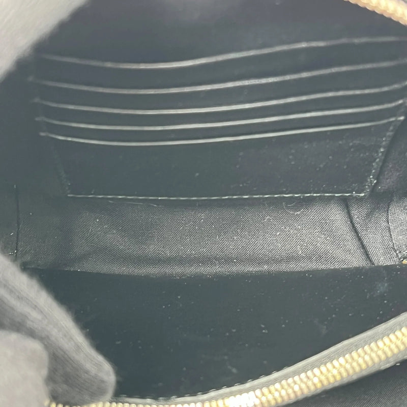 BALENCIAGA BBレポーター XS カーフスキン チェーンショルダーバッグ - ブラック