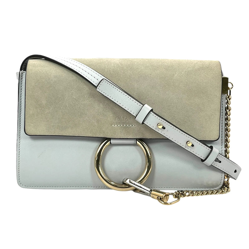Chloé フェイ カーフスキン ショルダーバッグ - ライトグレー