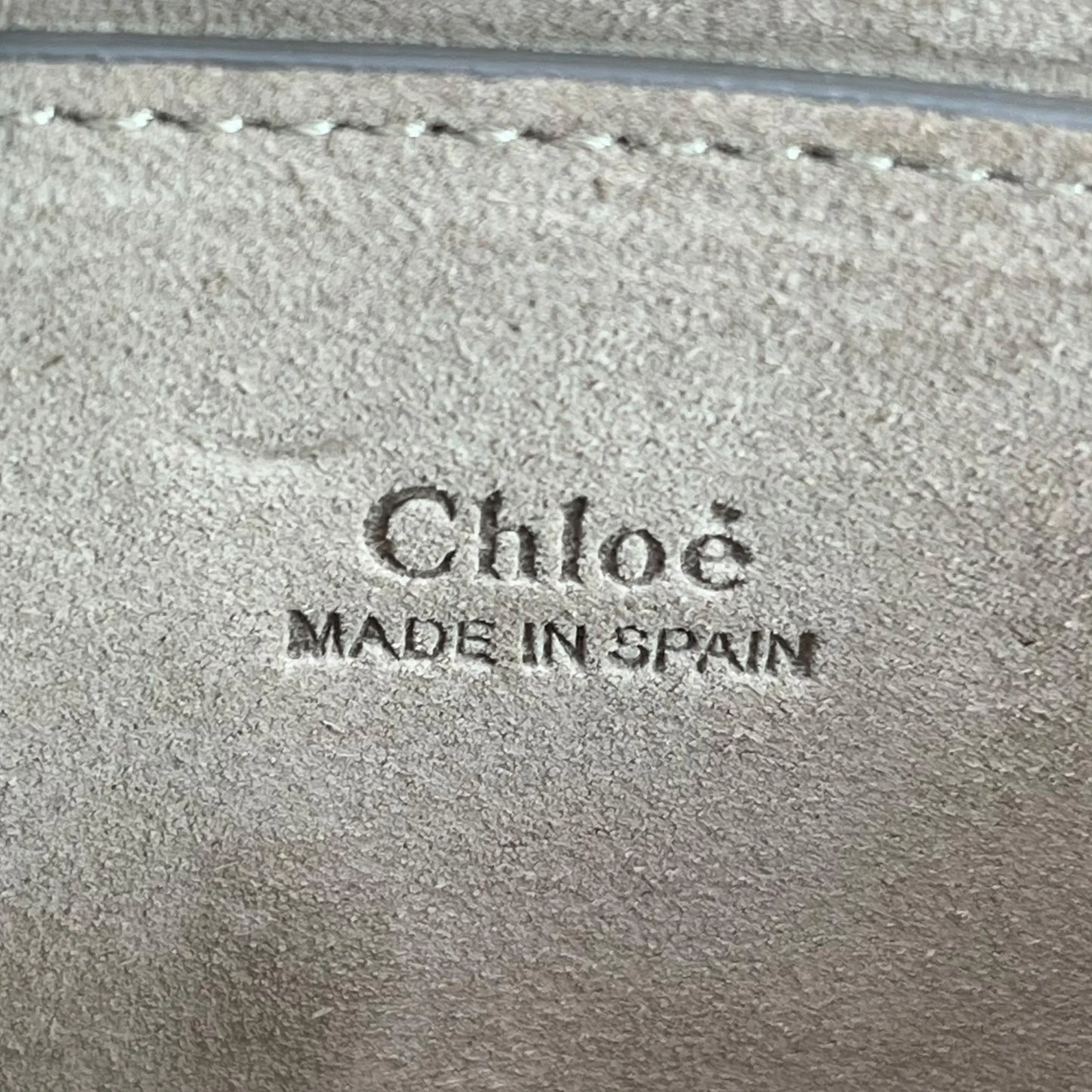 Chloé フェイ カーフスキン ショルダーバッグ - ライトグレー