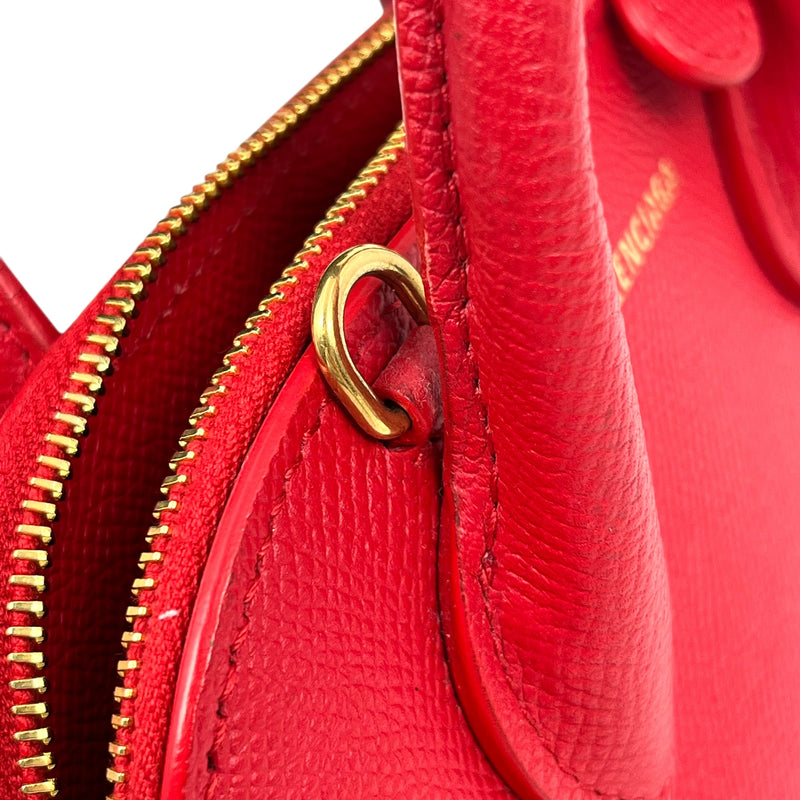 BALENCIAGA ヴィル トップ  ハンドル XXS ハンドバッグ - レッド