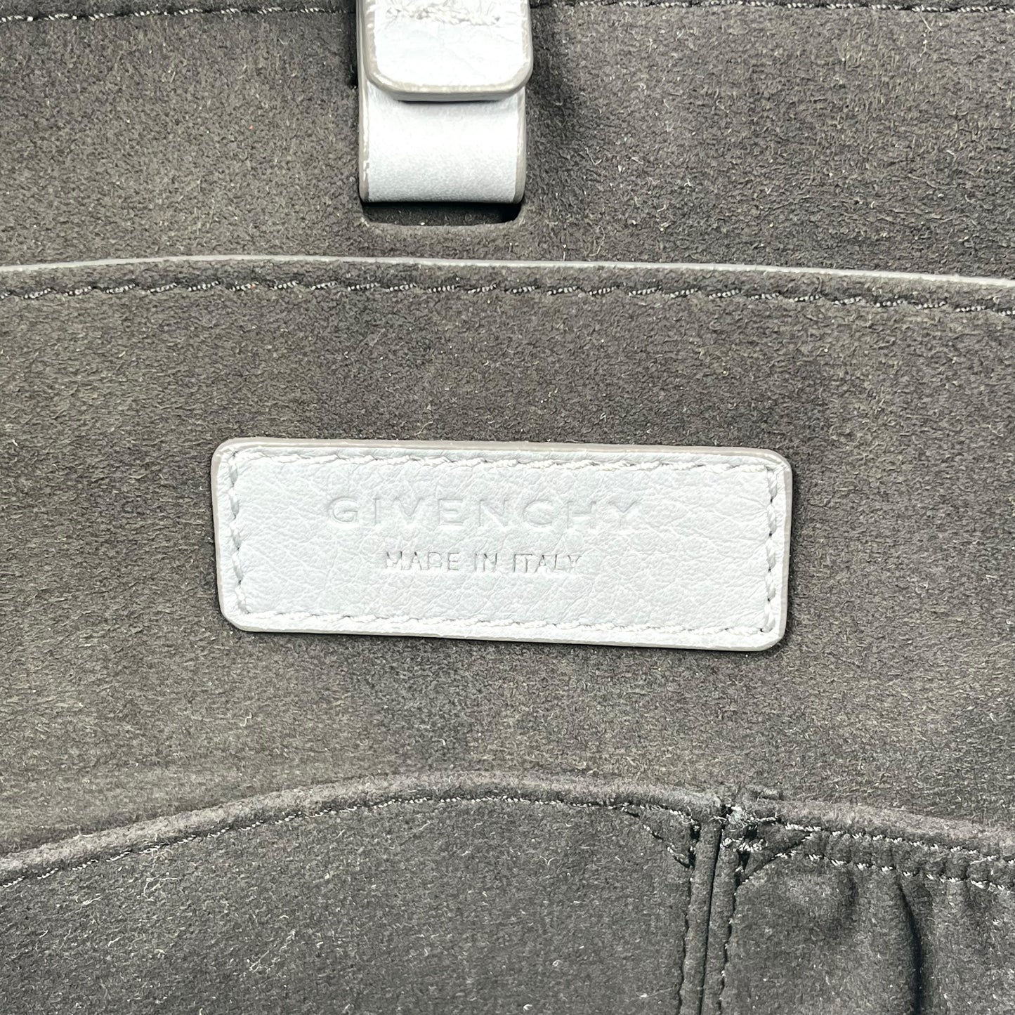 GIVENCHY Shark Handbag/Shoulder Bag - Grey 