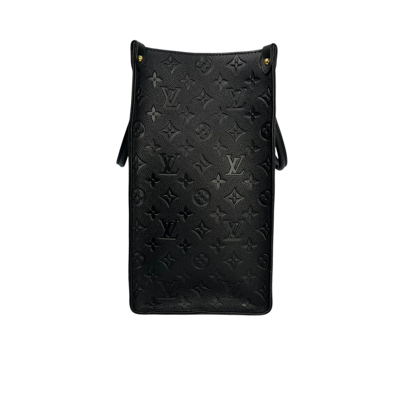 Louis Vuitton モノグラム アンプラント オンザゴー GM トートバッグ - ノワール ブラック