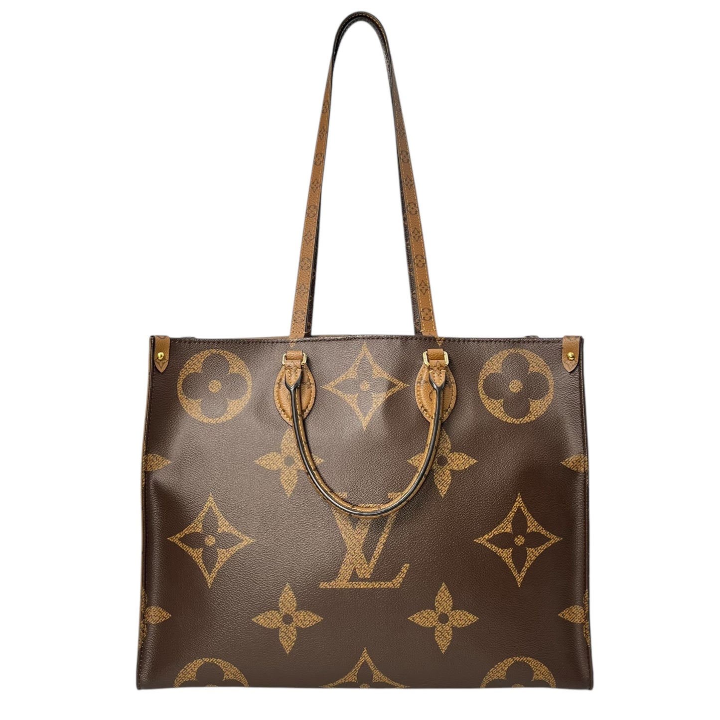 Louis Vuitton Monogram Canvas On-the-Go GM Tote Bag - Brown 