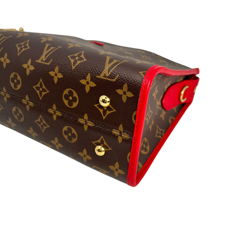 Louis Vuitton Monogram Canvas Popincourt PM Handbag/Shoulder Bag - Red 