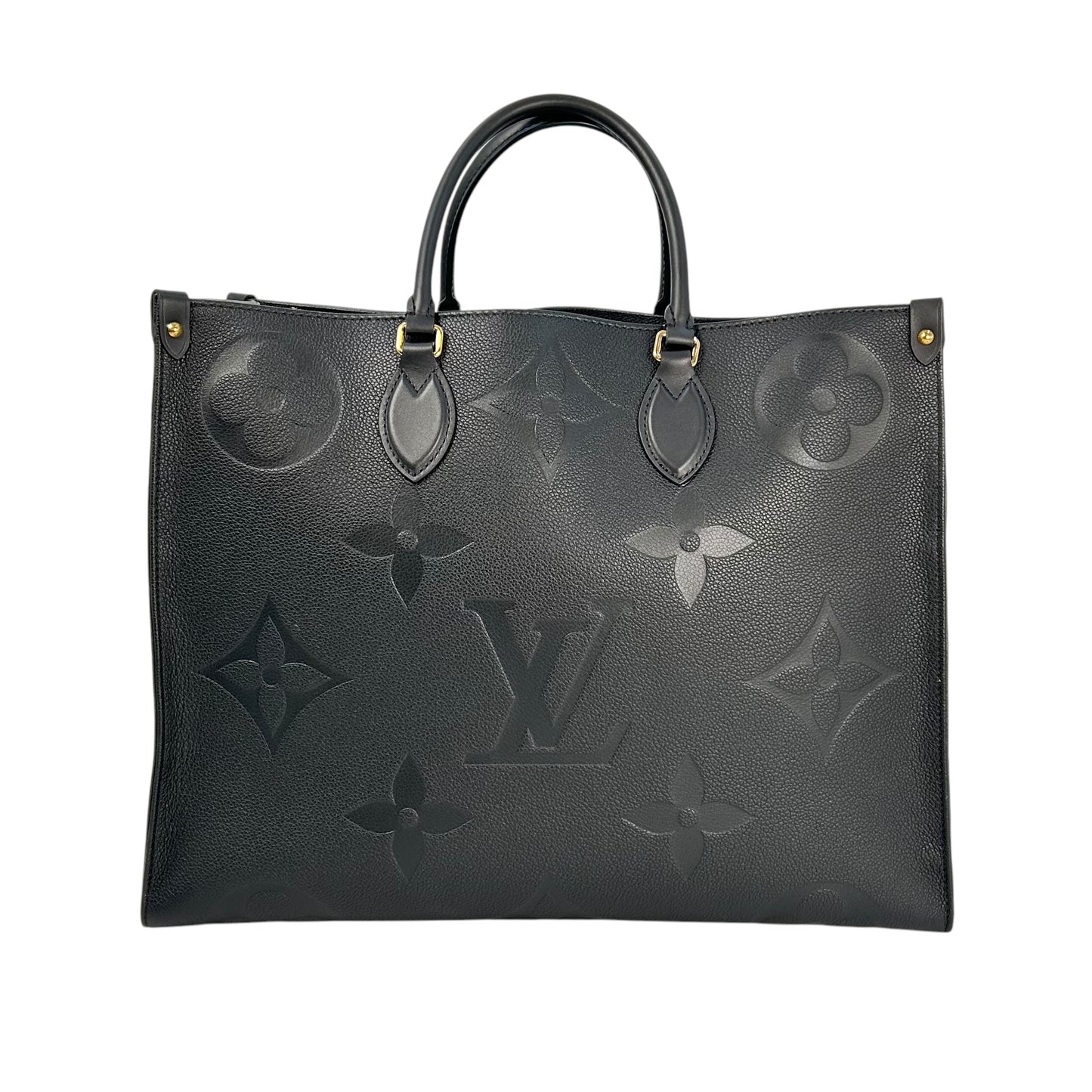 Louis Vuitton モノグラム アンプラント オンザゴー GM トートバッグ - ノワール ブラック