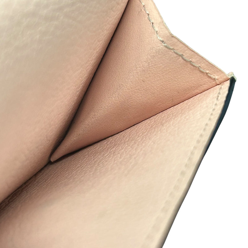 Louis Vuitton Portefeuille Rock Mini Tri-fold Compact Wallet - Beige x Black