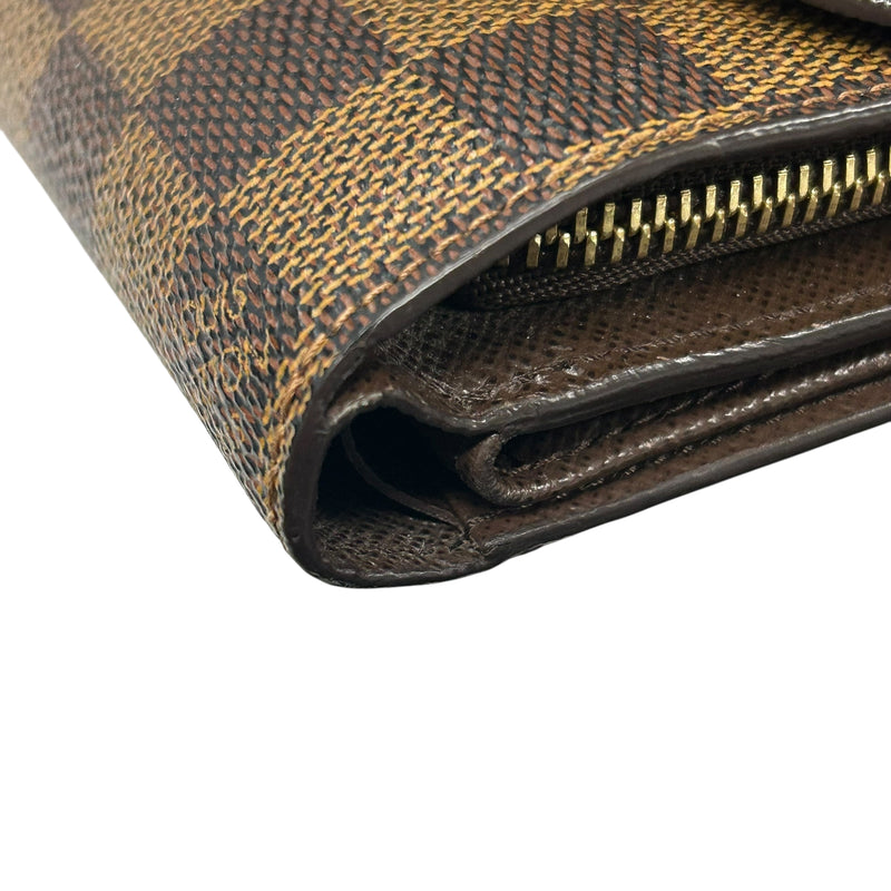Louis Vuitton ダミエ ポルトフォイユ ジョイ 二つ折り財布 コンパクトウォレット - ダークブラウン