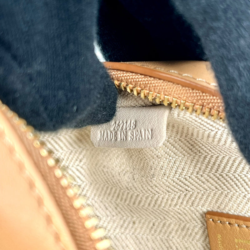 LOEWE Amazona Nano Mini Shoulder Bag - Brown and Red 