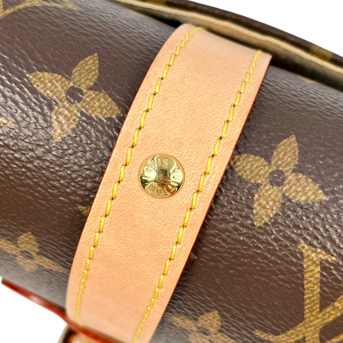 Louis Vuitton Monogram Canvas Saumur BB Handbag - Brown 