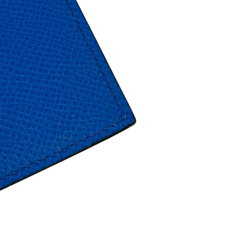 Hermès Globe-Trotter Agenda Case Book Cover U Stamp (2022) - Blue 