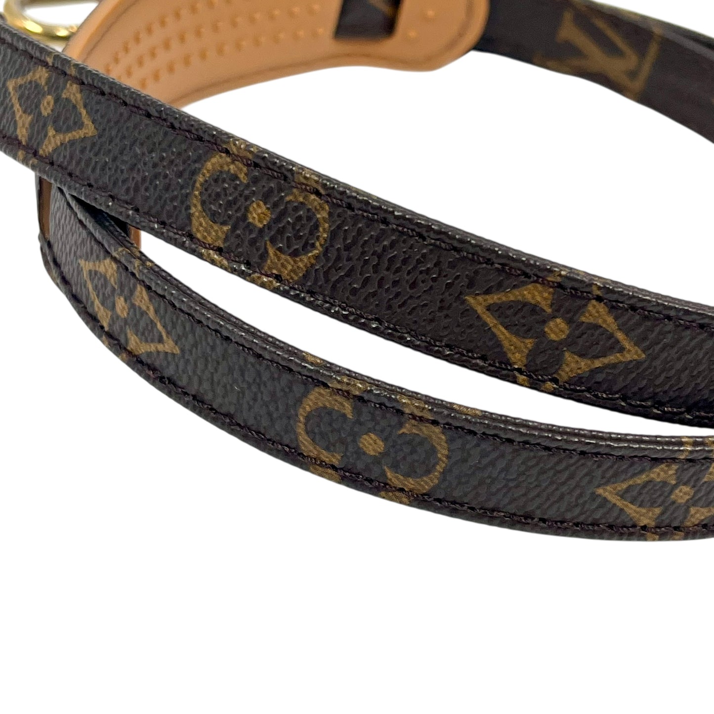 Louis Vuitton Monogram Canvas Shoulder Strap 97cm - Dark Brown - 32551 