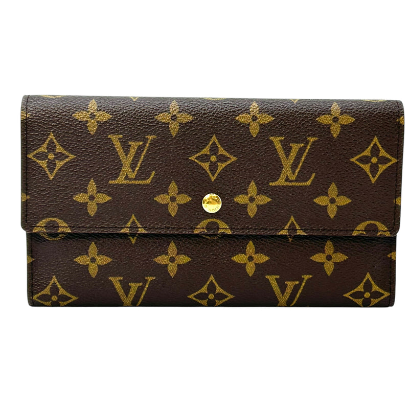 Louis Vuitton モノグラム ポルト トレゾール インターナショナル 長財布 - ブラウン - 32416