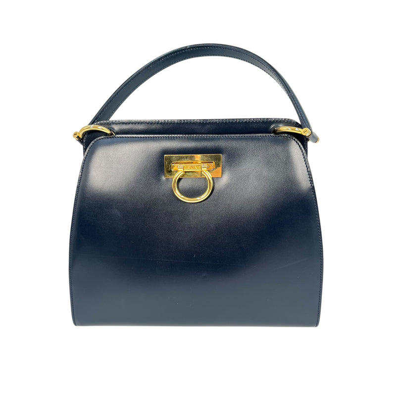 CELINE Double Face Handbag - Navy 