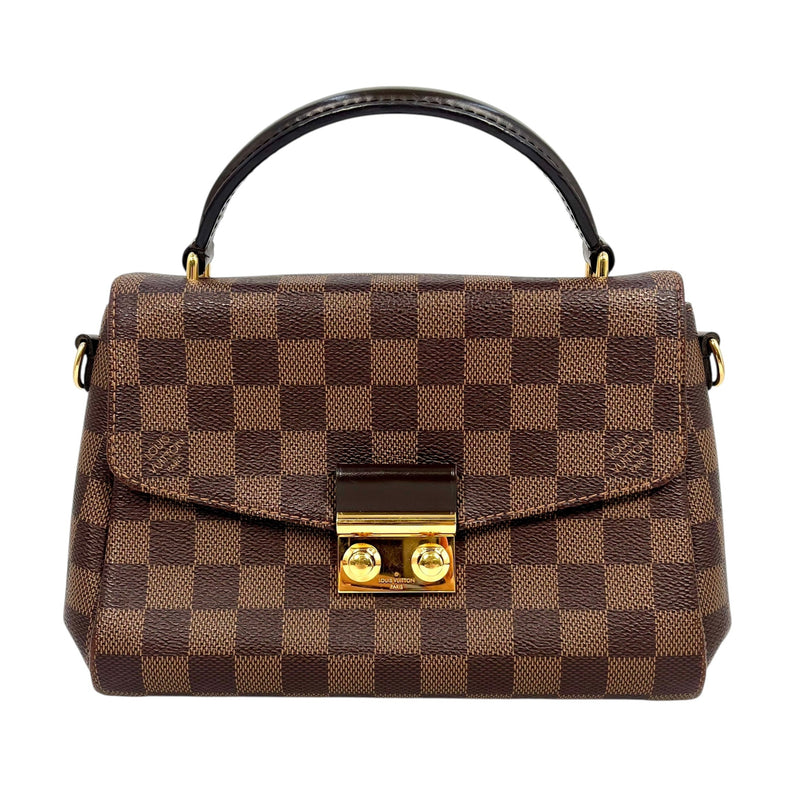 Louis Vuitton Damier Croisette PM Handbag - Dark Brown 