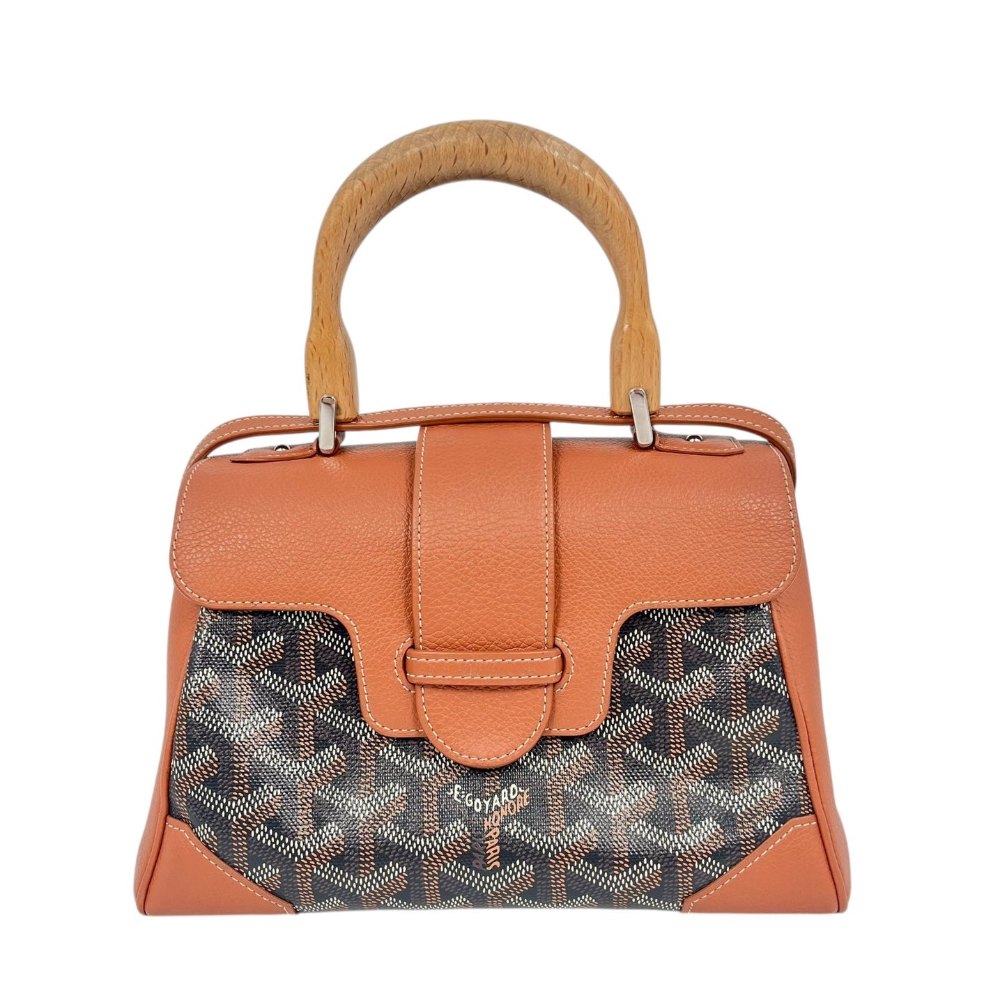 GOYARD ミニ サイゴン ハンドバッグ - ブラウン