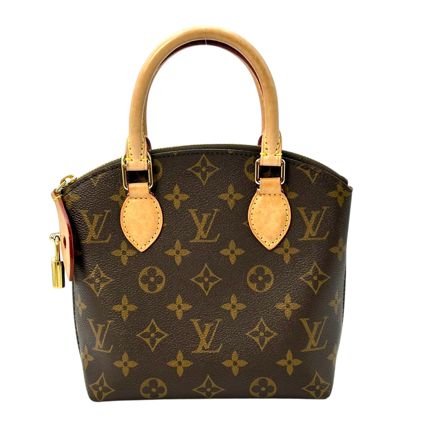 Louis Vuitton Monogram Canvas Lockit BB Handbag/Shoulder Bag - Brown 