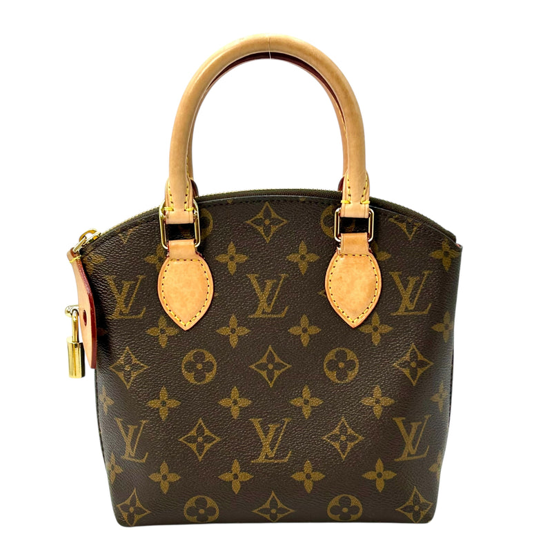 Louis Vuitton Monogram Canvas Lockit BB Handbag/Shoulder Bag - Brown 
