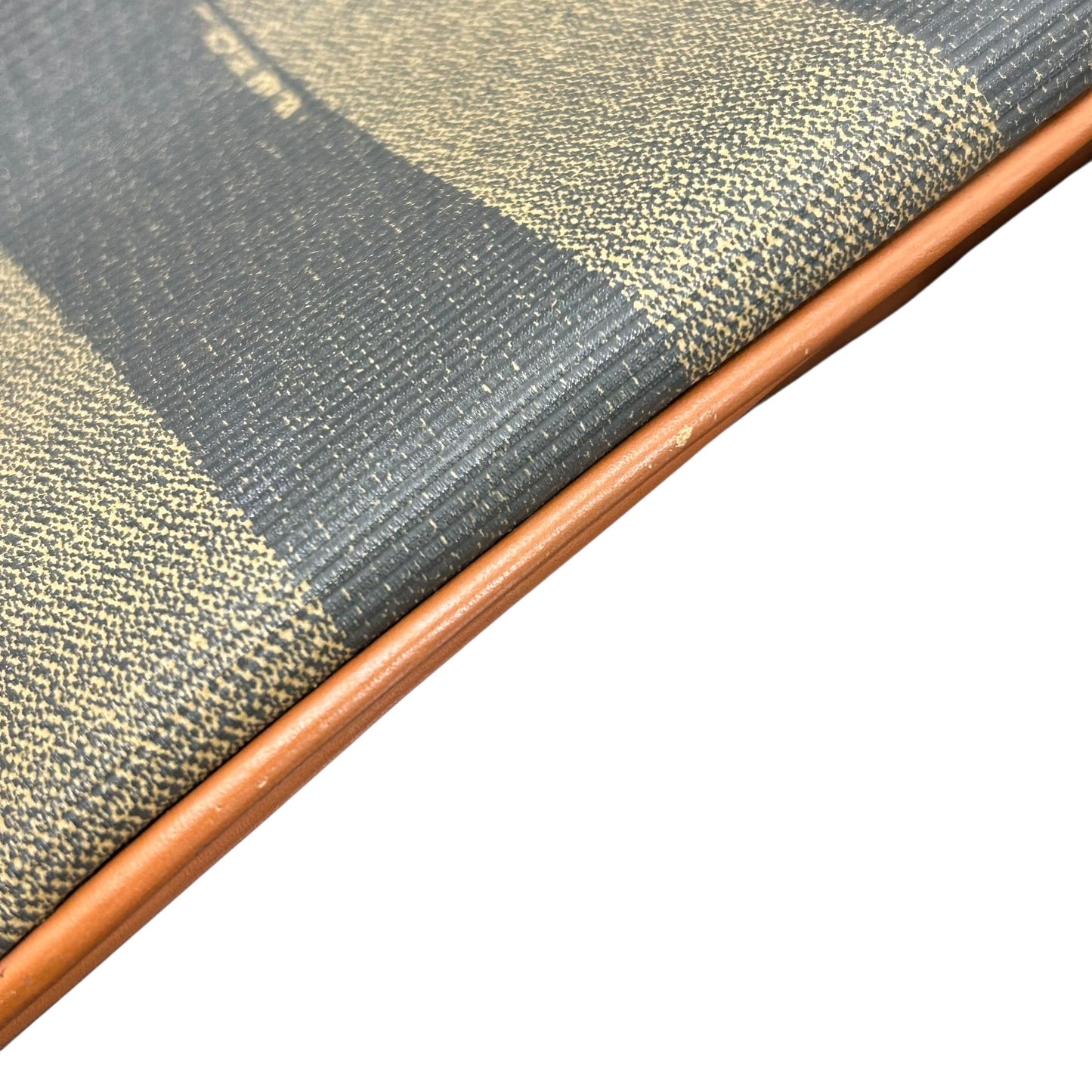 FENDI ペカン ロゴ ストライプ ハンドバッグ - ブラウン