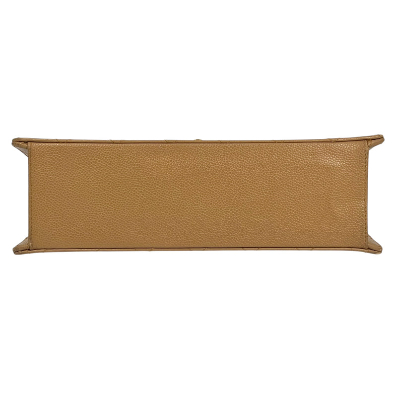 CHANEL Matelasse 30 Caviar Leather Chain Shoulder Bag - Brown 